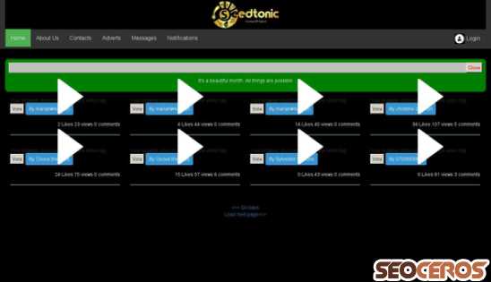 seedtonic.com desktop előnézeti kép