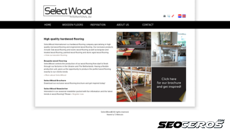 selectwood.co.uk desktop previzualizare