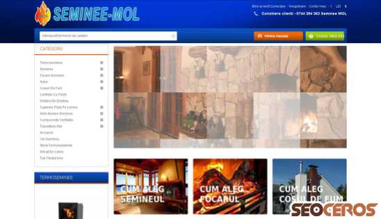 seminee-mol.ro desktop preview