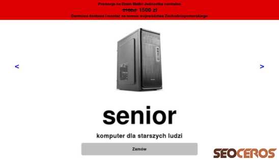 seniorpc.pl desktop förhandsvisning