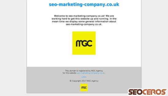 seo-marketing-company.co.uk desktop vista previa