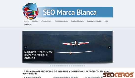seomarcablanca.com desktop náhľad obrázku