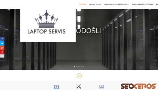 servislaptopova.com desktop preview