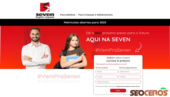 sevenidiomassaocaetano.com.br desktop prikaz slike