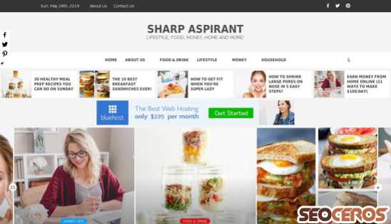 sharpaspirant.com desktop previzualizare