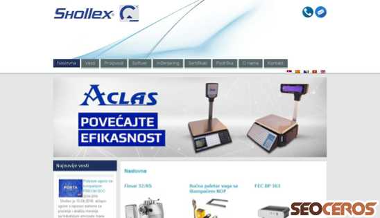 shollex.com desktop előnézeti kép