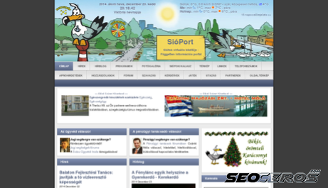 sioport.hu desktop náhled obrázku