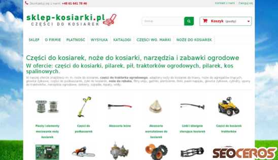 sklep-kosiarki.pl desktop obraz podglądowy