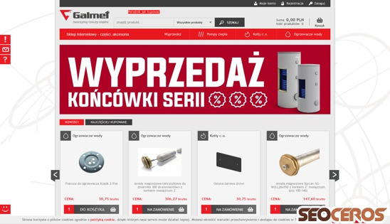 sklep.galmet.com.pl desktop előnézeti kép