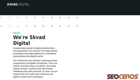 skvad.com desktop förhandsvisning