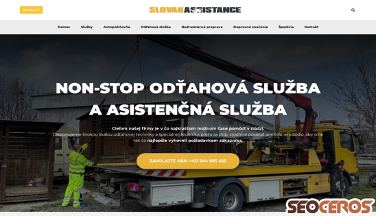 slovakassistance.sk desktop preview