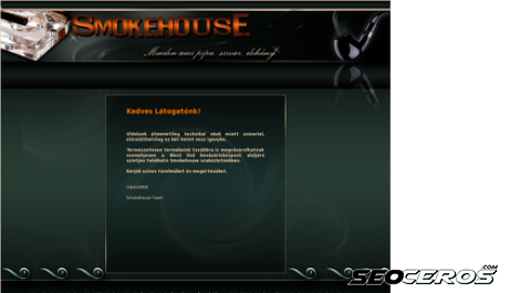 smokehouse.hu desktop Vorschau