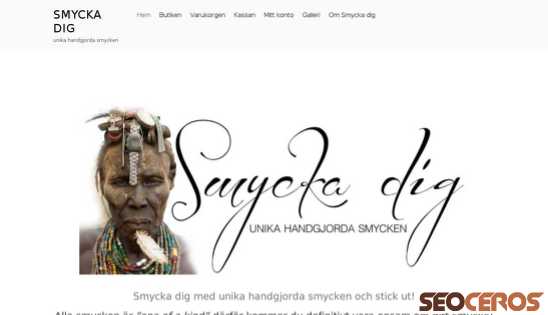smycka-dig.se desktop náhled obrázku