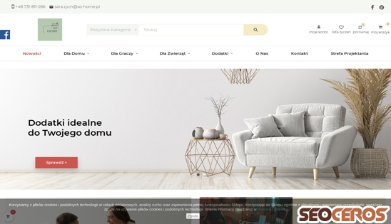 so-home.pl desktop förhandsvisning