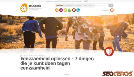 sochicken.nl desktop náhled obrázku