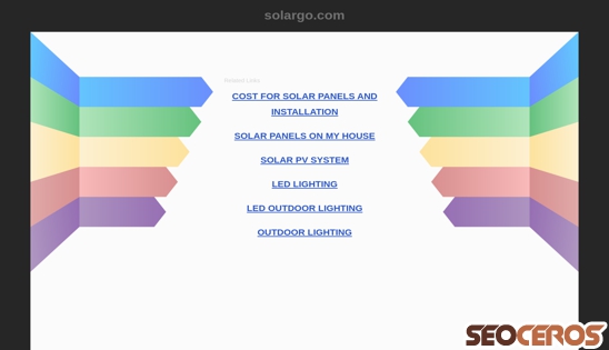 solargo.com desktop preview