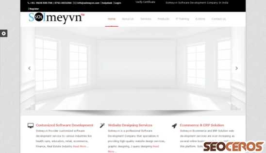 solmeyvn.com desktop preview