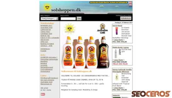 solshoppen.dk desktop náhľad obrázku
