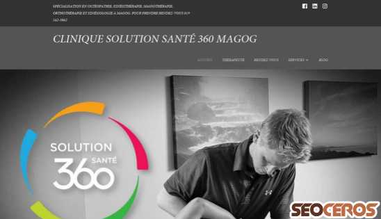 solutionsante360.com desktop náhľad obrázku