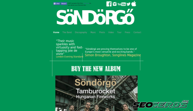 sondorgo.hu desktop előnézeti kép