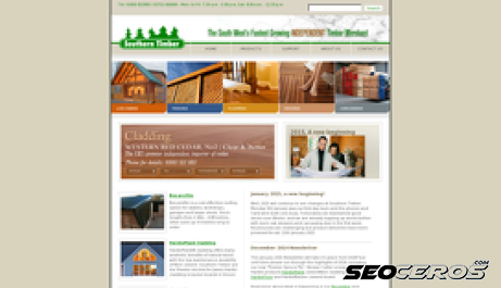 southern-timber.co.uk desktop náhled obrázku