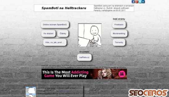 spambots.helltracker.cz desktop náhled obrázku