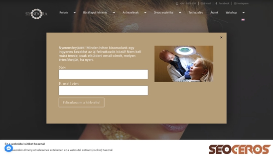 spandora.hu desktop náhľad obrázku