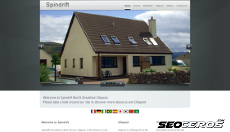 spindrift.co.uk desktop Vista previa