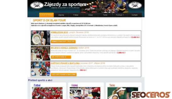 sport.slantour.cz desktop obraz podglądowy