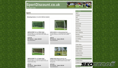 sportdiscount.co.uk desktop preview