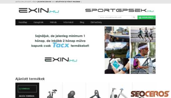sportgpsek.hu desktop Vista previa