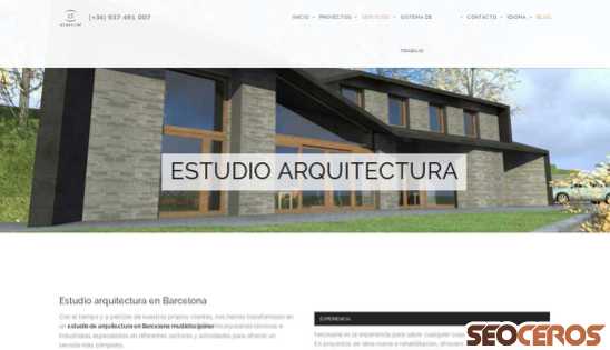 standal.es/estudio-arquitectura-barcelona desktop 미리보기