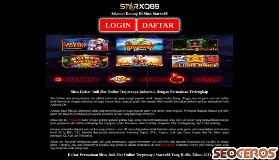 starxo88.xyz desktop preview