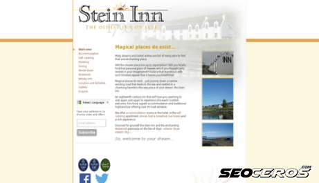 stein-inn.co.uk desktop előnézeti kép
