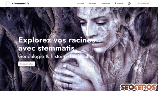 stemmatis.com desktop Vorschau