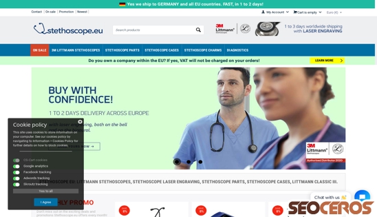 stethoscope.eu desktop előnézeti kép