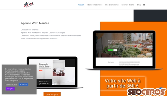 steweb.fr desktop náhľad obrázku