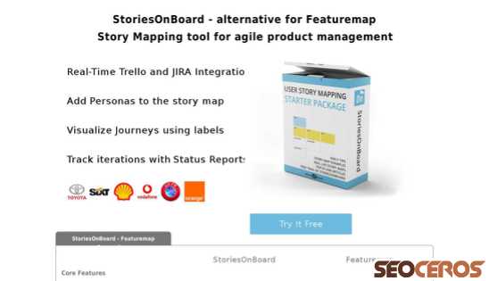 storiesonboard.com/featuremap-alternative.html desktop náhled obrázku