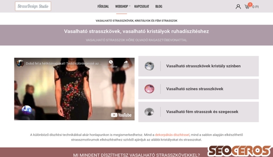 strasszko.hu/vasalhato-strasszkovek-es-kristalyok desktop preview