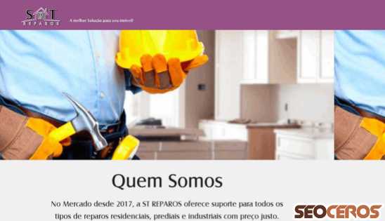 streparos.com.br desktop preview