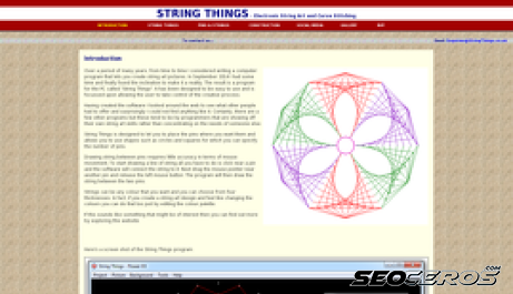 stringthings.co.uk desktop förhandsvisning