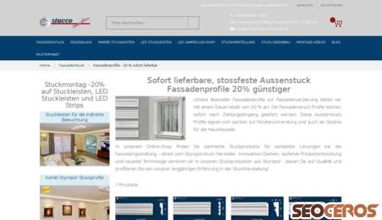 stuckleistenstyropor.de/fassadenstuck/fassadenprofile-20-sofort-lieferbar.html desktop náhľad obrázku