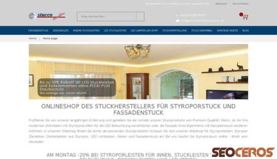 stuckleistenstyropor.de/home-test desktop Vista previa