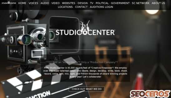 studiocenter.com desktop preview