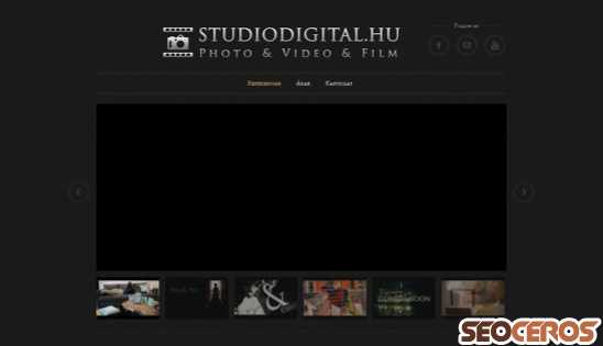 studiodigital.hu desktop Vorschau
