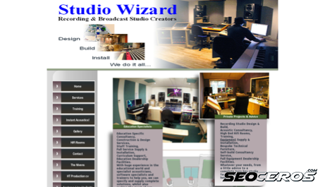 studiowizard.co.uk desktop förhandsvisning