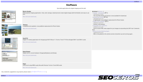 stuffware.co.uk desktop Vorschau