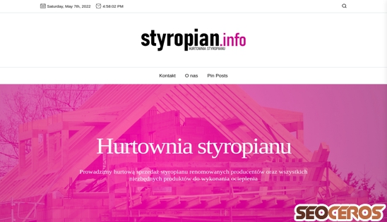 styropian.info desktop obraz podglądowy
