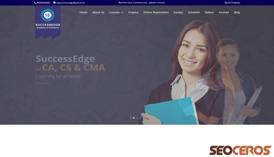 successedge.co desktop náhľad obrázku