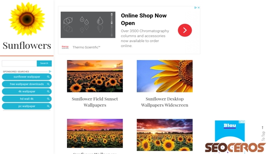sunflower-images.info desktop obraz podglądowy